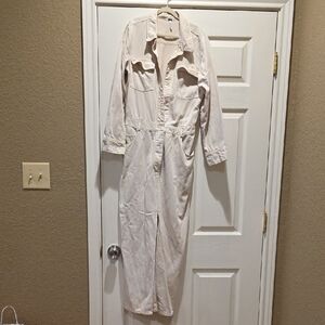 Elegant Cream Long Dress